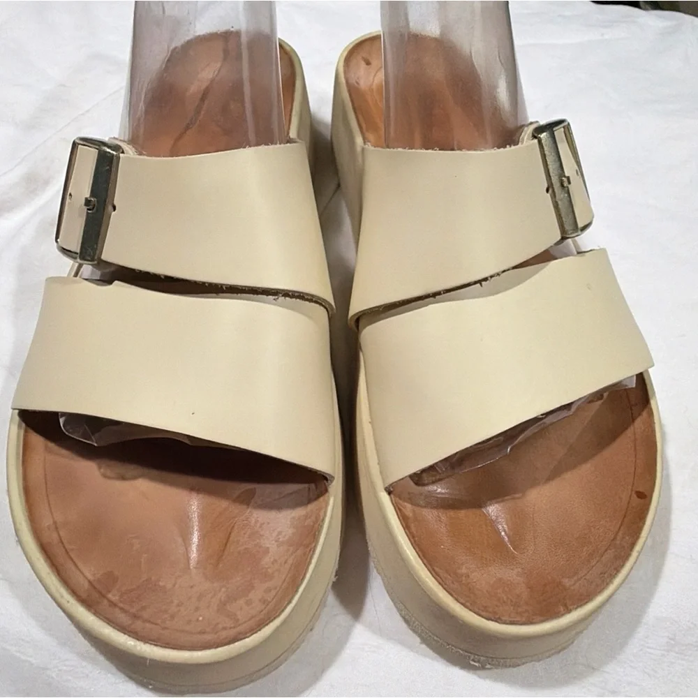 Birkenstock Papillio Almina Ecru Sandal Size Women’s Size 36 - Picture 8 of 16